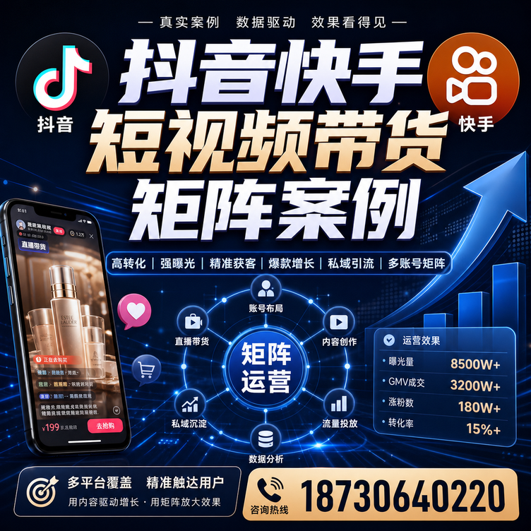 七台河短视频带货团队多平台矩阵自动分发案例